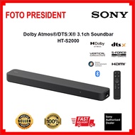 Sony Dolby Atmos®/DTS:X® 3.1ch Soundbar | HT-S2000 Display Set