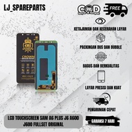 LCD TOUCHSCREEN SAMSUNG A6 PLUS / A605 FULLSET COMPLETE ORIGINAL 100%