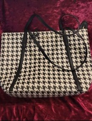 Kate Spade ♠️ 千鳥紋托特包