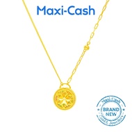 Gilded Star Necklace in 999 Gold