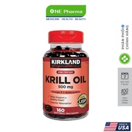 Viên uống dầu tôm Kirkland Krill Oil 500mg 160 Viên