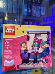 💑 LEGO 40120 Seasonal Valentine's Day Dinner 樂高 Marriage Dinner Proposal 求婚 晚餐 anniversary 撐枱腳 積木 拼砌
