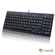 [清水3C ]●●[台灣/韓國熱銷款]-小鍵盤- i-Rocks KR6523 超薄 迷你 有線 鍵盤