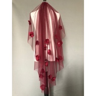 VEIL PENGANTIN VEIL NIKAH VEIL CUSTOMADE