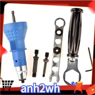 【A-NH】MXITA M6-M8-M10 Electricity Rivet Nut Tool Adapter Cordless Drill Adapter Rivet Nut Battery Riveter Drill Riveting Tool Set