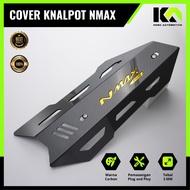 COVER KNALPOT NMAX CARBON 2016-2022 TUTUP KENALPOT YAMAHA NMAX KARBON