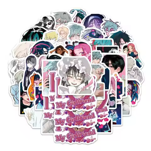 52PCS Cartoon ALIEN STAGE Anime Role Waterproof Sticker Decoration DIY Notebook Mobile Guitar Water 