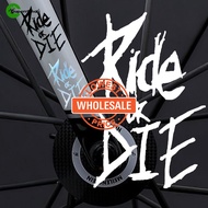[Wholesale Price]Waterproof Bike Decoration - Bicycle Frame Pasters - Creative Ride Or Die Bike Stickers - Bike Auto Motorcycle Accessories