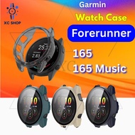 Garmin Forerunner F165 hard pc case FR 165 tempered glass FR165 screen protector soft cover music wa