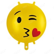 6pcs Emoji foil balloon 18inches