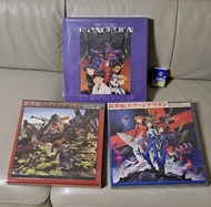 絕版珍藏 1套10隻 EVA 新世紀福音戰士 LD 電視動畫版 Laser disc 鐳射影碟 日版 日本直送 第1-20話 box set 連硬皮盒 boxset 跟封面海報 poster 劇情漫畫