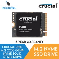 Crucial P310 (1TB/2TB) PCIe Gen4 NVMe 2230 M.2 SSD for Steam Deck and ROG Ally