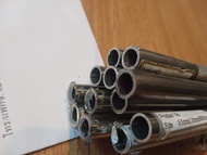 ท่อเหล็กไฮดรอลิค ท่อสแตนเลส316L OD 12mm. ID 9mm. หนา 1.5มิล รูใน 9มม. โตนอก12มม ไม่มีตะเข็บ เหล็กแ