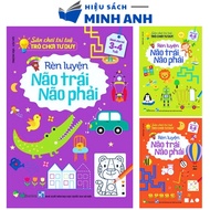 Book - Training the Left Brain and Right Brain - Intellectual playground, thinking games - For child