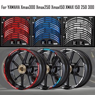 Y Reflective Motorcycle Wheel Sticker xmax 150 250 Accessories For Xmax250 Xmax300 Yamaha Xmax150 30