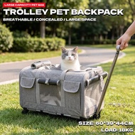 Pet Carrier Cat Dog Travel Carrier Pet Carrier Pets Bag Trolley Pet Backpack Dog Cat Carrier