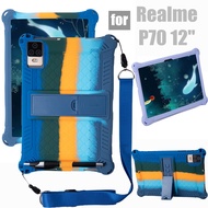 Case for Realme P70 12 inch Tablet Cover Shockproof Soft Silicone for P70 New Tablet Stand Protectiv