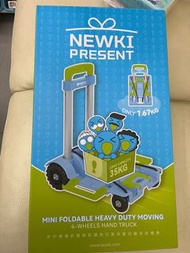 迷你便攜折疊輕鬆購物拉貨承重四輪手拉推車