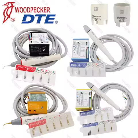 Original Woodpecker DTE Dental Ultrasonic Scaler Build-In UDS LED N2 N3 LED V2 V3 Fit EMS NSK ACTEON