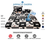 Abraca Dabra 100% Premium Waterproof Mattress Protector Luxury Brushed Fitted Bedsheet Soft Anti Bacterial Cadar Single/Queen/King Size