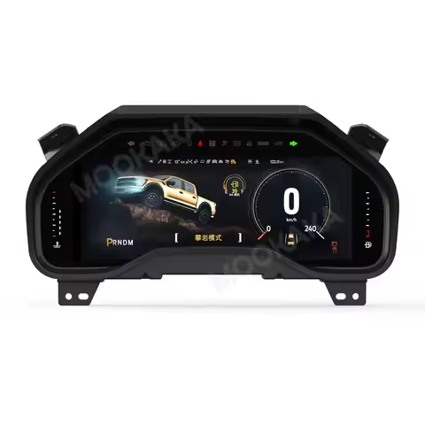 12.3" Screen Car LCD Digital Cluster Virtual CockPit Dash For Ford F150 F-150 2015-2020 LCD Gauges S