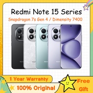 Redmi Note 15 Pro+ Snapdragon 7s Gen 4/Redmi Note 15 Pro Dimensity 7400 Ultra /15 Snapdragon 6 Gen 3