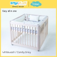 🎈Folding Bed เตียงเด็กพับเก็บได้ 🎈Idawin ฺBed Eazy All in one เตียงเด็ก เตียงนอนเด็ก คอกเด็ก ที่นอนเ