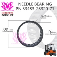 Part Number 33483-23320-71 Needle Bearing Forklift TOYOTA 7FD20/25/30 8FD20/25/30