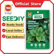 TRIO SEEDIY Malabar Green Stem 绿梗帝王苗 Bayam Malabar Batang Hijau 118