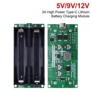 3A high-power 18650 lithium battery boost module 5V912V charging and discharging charging board UPS 