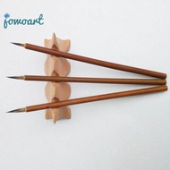 Jowoart 6Pcs/Set,Fine Hand-painted Hook Line Pen Drawing Pen Art Pen grey rabbit hair Writing brush Art Supplies Painting Materials