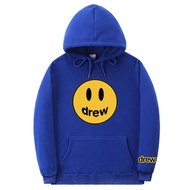 Ready Stock Streetwear Hoodie Men Justin Bieber The Drew House Smile Face Print Women Men Hoodies Sw