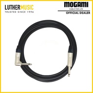 [OFFICIAL DEALER] Mogami SI3A High Performance 2319 Silver Instrument Cable Straight to Angled with Neutrik Heads (3m)