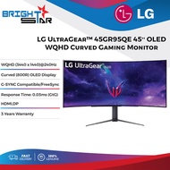 LG 45GR95QE 45" UltraGear™ OLED Curved Gaming Monitor WQHD with 240Hz