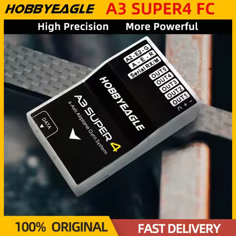 Hobbyeagle A3 Super 4 A3S4 Super4 Flight Controller 6-axis Airplane Gyro&Stabilizer System Standard