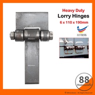 6mm T Lorry Hinges / Welding Hinges Metal / Ensel Welding Pintu / Ensel Besi / door hinges / pagar hinges / grill hinges