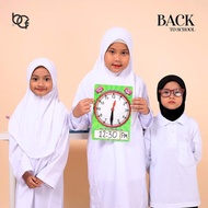 TUDUNG BUDAK SEKOLAH  | COTTON CREPE | BYCHEFIZA