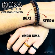 [Buy1Free1] Combo Gelang Tasbih + Cincin by KUKA