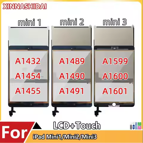 NEW LCD For iPad mini 1 A1432 A1454 A1455 LCD Display Screen For iPad Mini2 mini3 Tablet lcd Replace