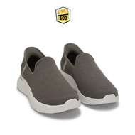 SKECHERS LOUIS GREY MEN'S SLIP-ON SHOES
