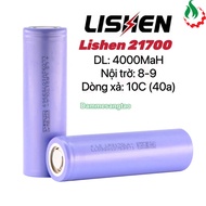 Cell pin 21700 Lishen Li-ion 3.7V 4000mah 10C - Xả 40A