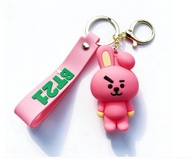 LINE FRIENDS | BT21 Kpop Koya RJ Shooky Cooky Chimmy Mang Keychain Creative High-quality Anime Cart