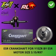 ESR CRANKSHAFT FOR Y15ZR BY ESR MOTOR SIZE JET 3.15/R97