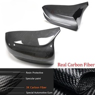 For BMW F90 M5 F91 F92 M8 2018-2022 Real Carbon Fiber Kit Reversing Mirror Sticker Add on SEU