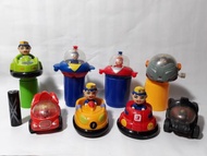 Mainan Mobil Hokben UFO Hoka Kidzu Bento Car happy Meal Piring Terbang
