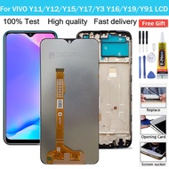 Original For VIVO Y11/Y12/Y15/Y17/Y3 Y3S/Y16/Y19/Y91 LCD Display Touch Screen Digitizer Assembly Display Replacement Parts