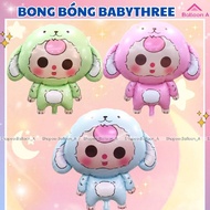 Baby Three Balloons Hottrend Birthday Event Decoration Large Size 65cm Birthday Decoration Birthday 