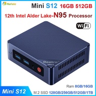 Beelink Mini  S12 Intel N95 Windows 11 16GB 500GB SSD Wifi BT LAN Desktop Computer