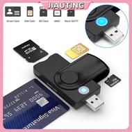 JIAUTING UTHAI X02 USB SIM Smart Card Reader For Bank Card CAC ID SIM TF/ JIAUTING