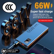 (3C)66W 20000mAh 30000mAh Powerbank Super Fast Charging Powerbank Portable Mini Flash Charge Power B